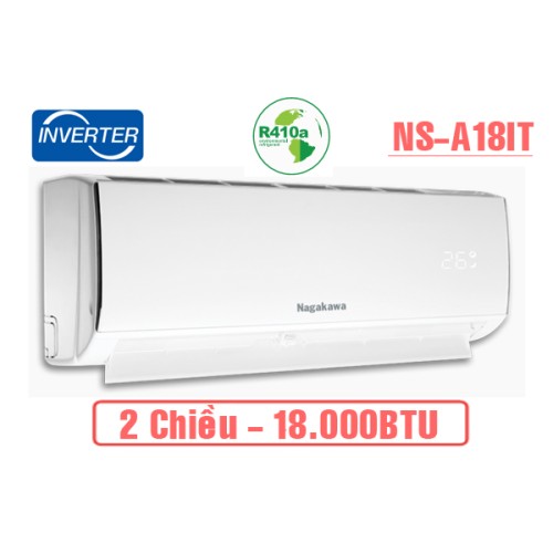 Điều hòa Nagakawa inverter 2 chiều 18.000BTU NS-A18IT Điều hòa Nagakawa inverter 2 chiều 18.000BTU NS-A18IT